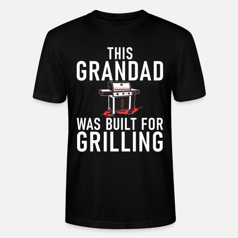 Grill Barbecue Grilling - Stanley/Stella Unisex Bio-T-Shirt CRAFTER - Schwarz