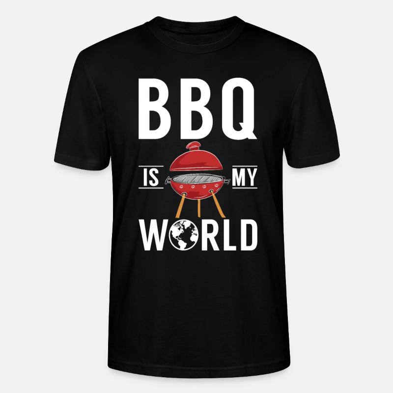Grill Barbecue Grilling - Stanley/Stella Unisex Bio-T-Shirt CRAFTER - Schwarz