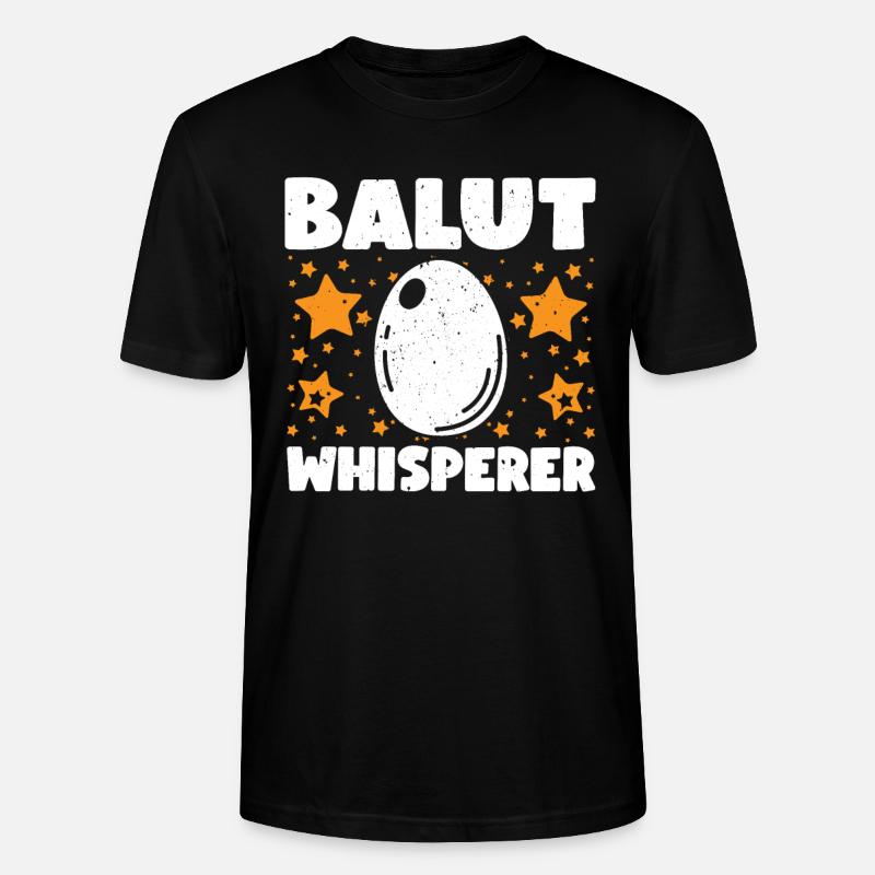 Balut Flüsterer - Stanley/Stella Unisex Bio-T-Shirt CRAFTER - Schwarz