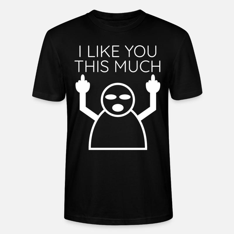 Grumpy Misanthrope Misanthropist - T-shirt bio CRAFTER Stanley Stella Unisexe - noir