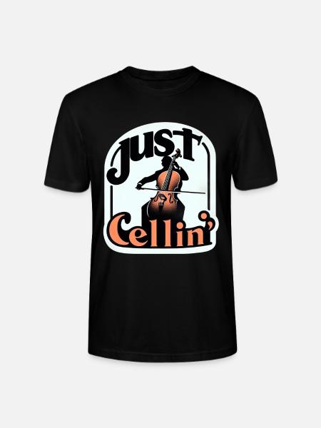 Juste Cellin' 9 - T-shirt bio CRAFTER Stanley Stella Unisexe - noir