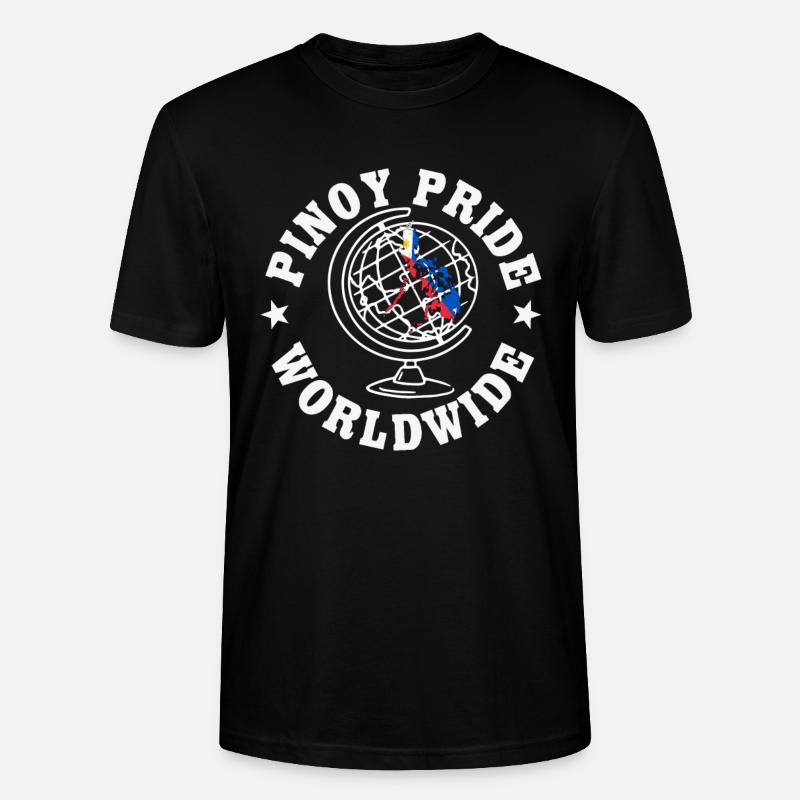 Philippinischer Stolz Geschenkidee - Stanley/Stella Unisex Bio-T-Shirt CRAFTER - Schwarz