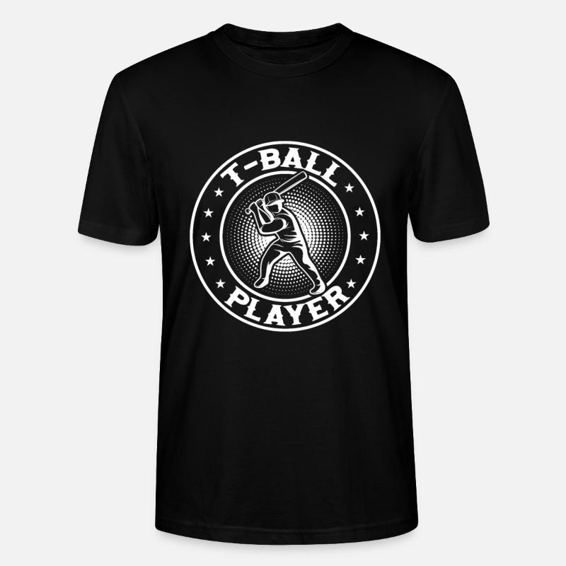 T-ball Player Teeball Player - Stanley/Stella Unisex Bio-T-Shirt CRAFTER - Schwarz