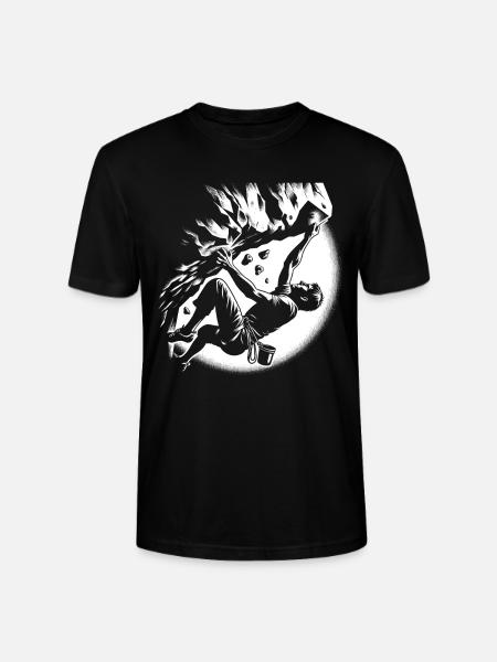 Klettern Outdoor-abenteuer Bouldern - Stanley/Stella Unisex Bio-T-Shirt CRAFTER - Schwarz