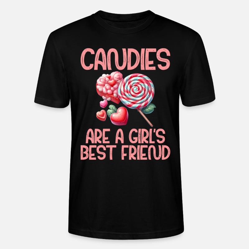 Candy Gift - Stanley/Stella CRAFTER Unisex Organic T-Shirt - black