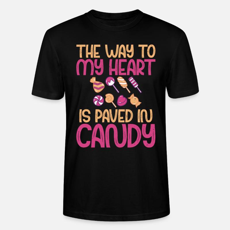 Candy Gift - Stanley/Stella Unisex Bio-T-Shirt CRAFTER - Schwarz