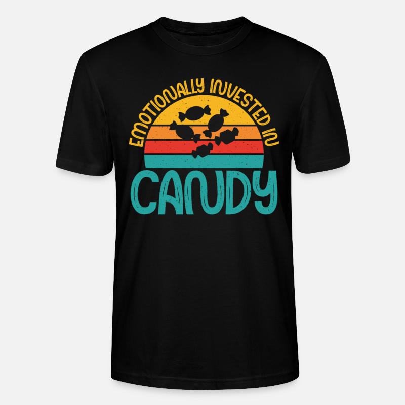 Candy Gift - Stanley/Stella Unisex Bio-T-Shirt CRAFTER - Schwarz