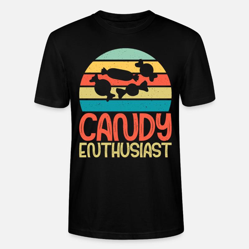 Candy Gift - Stanley/Stella CRAFTER Unisex Organic T-Shirt - black