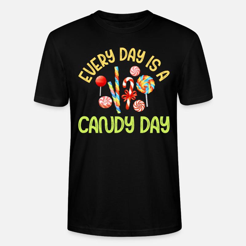 Candy Gift - Stanley/Stella Unisex Bio-T-Shirt CRAFTER - Schwarz