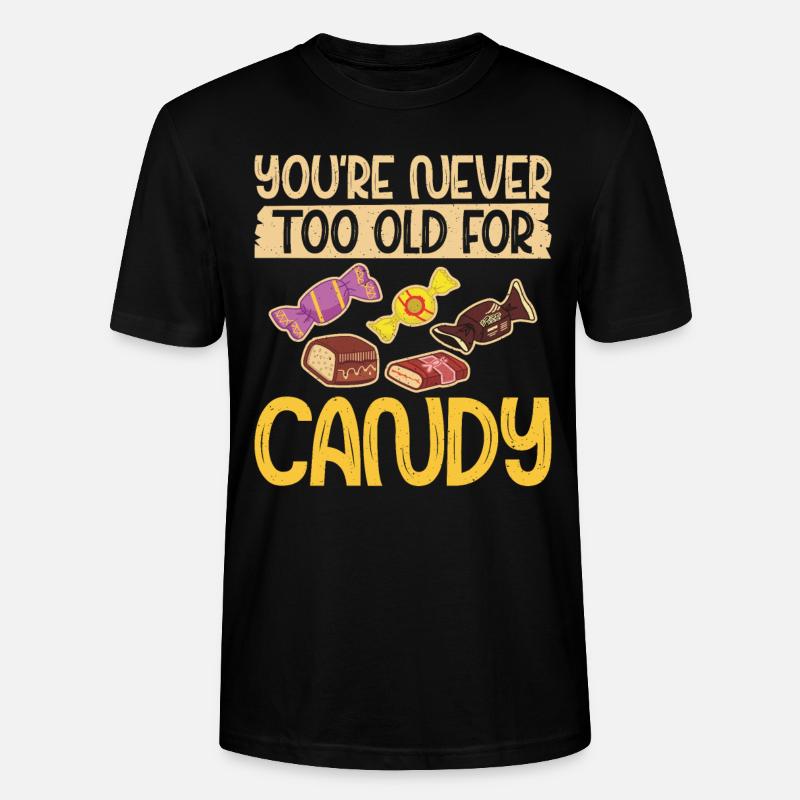 Candy Gift - Stanley/Stella Unisex Bio-T-Shirt CRAFTER - Schwarz