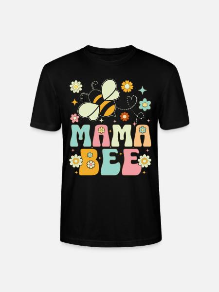Bee Mom Beekeeper Beekeeping - Stanley/Stella CRAFTER Unisex Organic T-Shirt - black