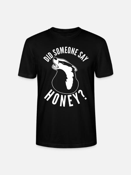 Honey Badgers Honeybadger Honey Badger - Stanley/Stella CRAFTER Unisex Organic T-Shirt - black