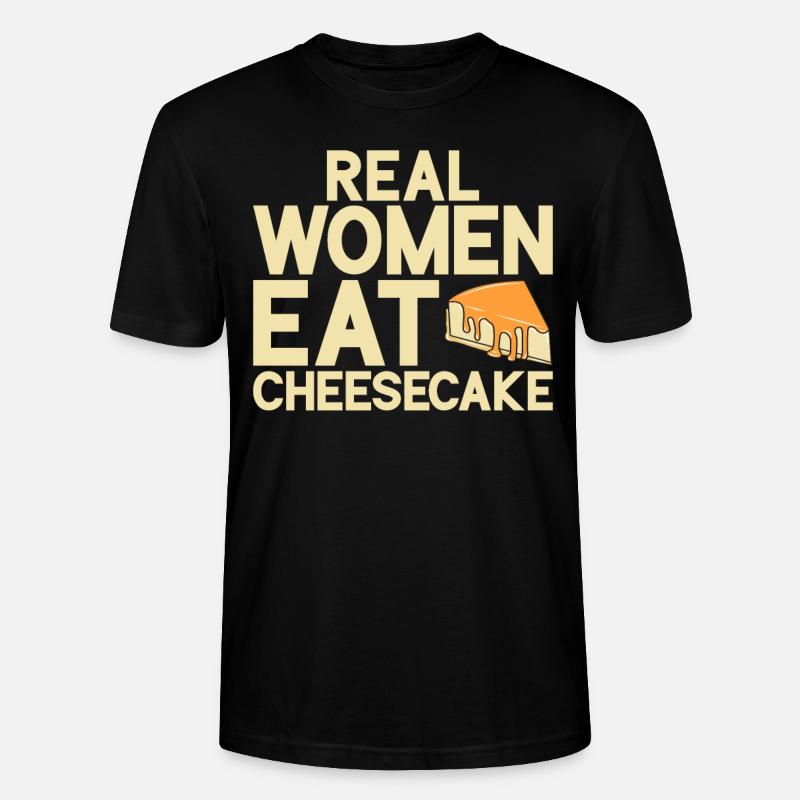 Cheesecake Gift - Stanley/Stella Unisex Bio-T-Shirt CRAFTER - Schwarz
