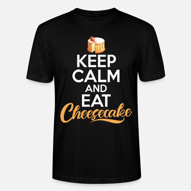 Cheesecake Gift - Stanley/Stella Unisex Bio-T-Shirt CRAFTER - Schwarz