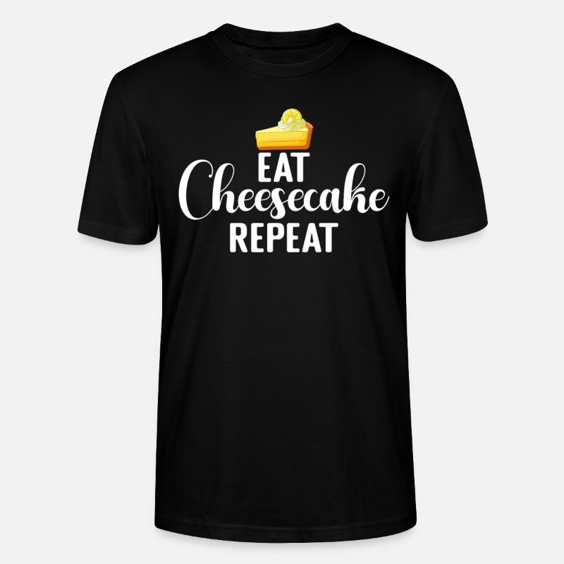 Cheesecake Gift - Stanley/Stella Unisex Bio-T-Shirt CRAFTER - Schwarz