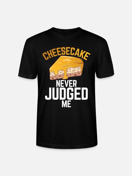 Cheesecake Gift - Stanley/Stella CRAFTER Unisex Organic T-Shirt - black