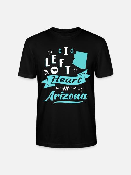 Arizona Souvenir Love - Stanley/Stella CRAFTER Unisex Organic T-Shirt - black