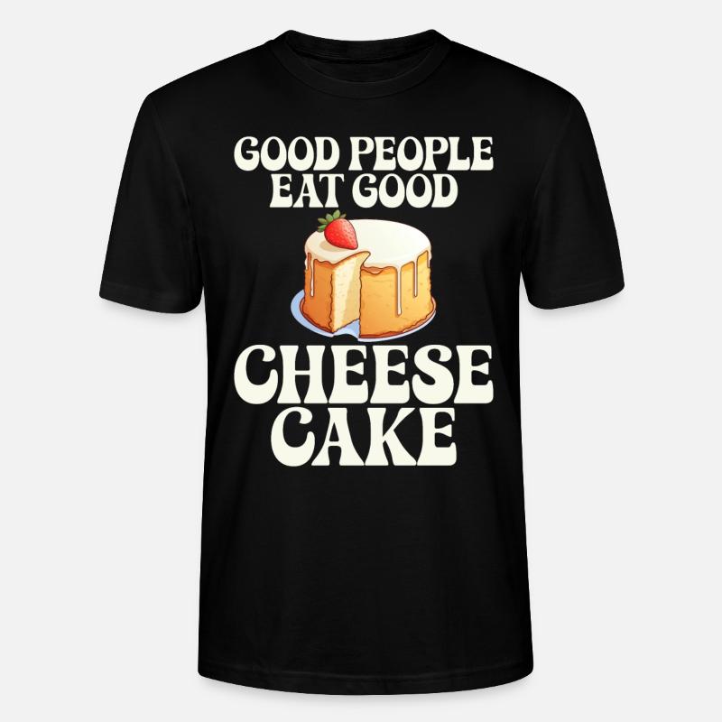 Cheesecake Gift - Stanley/Stella Unisex Bio-T-Shirt CRAFTER - Schwarz