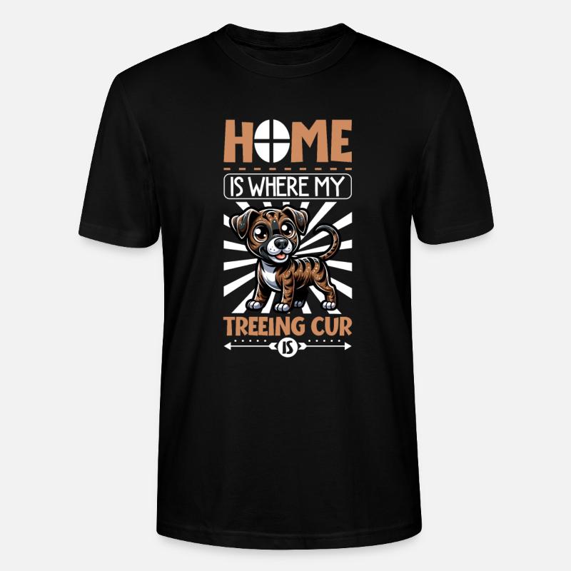 Accueil - Treeing Cur - T-shirt bio CRAFTER Stanley Stella Unisexe - noir