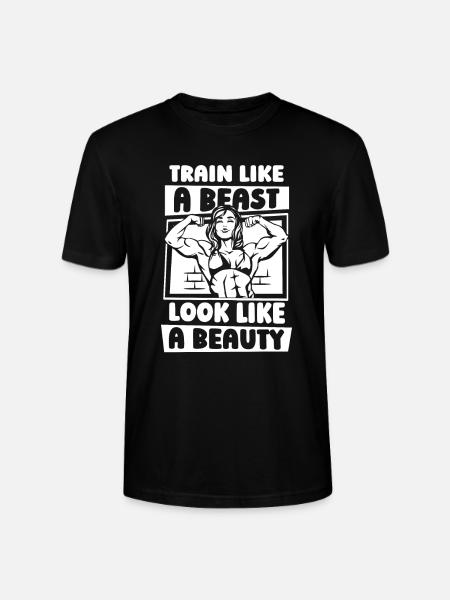 Gewichtheben Gewichtheber - Stanley/Stella Unisex Bio-T-Shirt CRAFTER - Schwarz