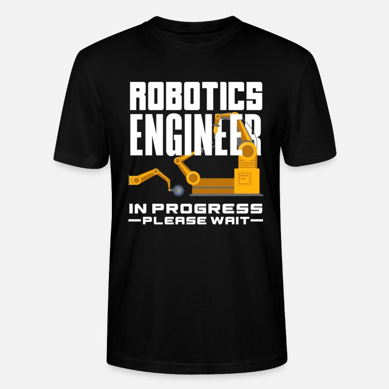 Robotics Robot Programmer - Stanley/Stella CRAFTER Unisex Organic T-Shirt - black