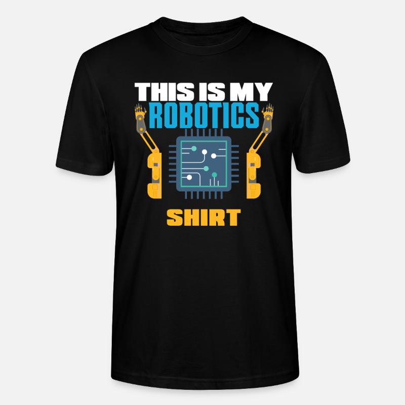 Programmeur de robots robotiques - T-shirt bio CRAFTER Stanley Stella Unisexe - noir