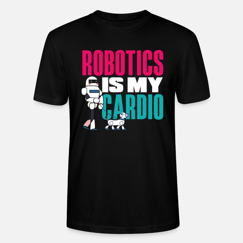 Programmeur de robots robotiques - T-shirt bio CRAFTER Stanley Stella Unisexe - noir