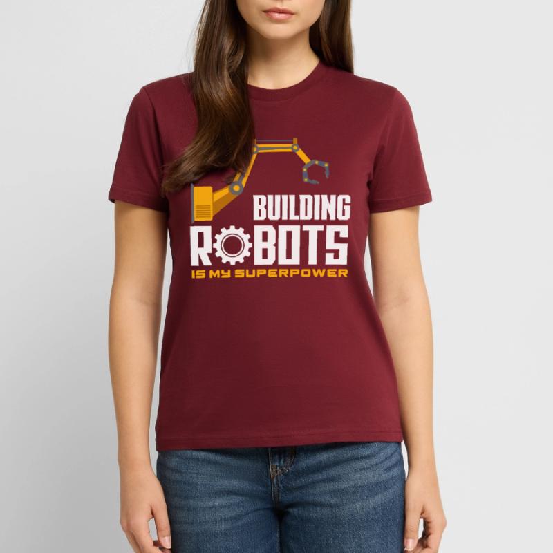 Robotics Robot Programmer Stanley/Stella CRAFTER Unisex Organic T-Shirt
