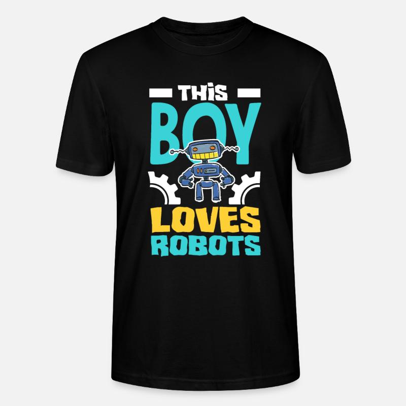 Robotics Robot Programmer - Stanley/Stella CRAFTER Unisex Organic T-Shirt - black