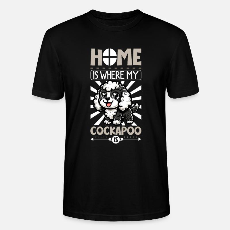 Accueil - Cockapoo - T-shirt bio CRAFTER Stanley Stella Unisexe - noir