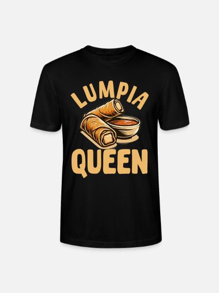 Lumpia Queen - Stanley/Stella CRAFTER Unisex Organic T-Shirt - black
