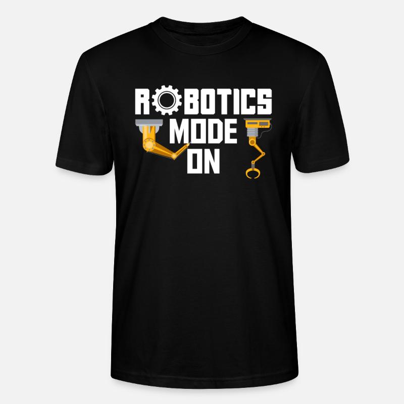 Programmeur de robots robotiques - T-shirt bio CRAFTER Stanley Stella Unisexe - noir