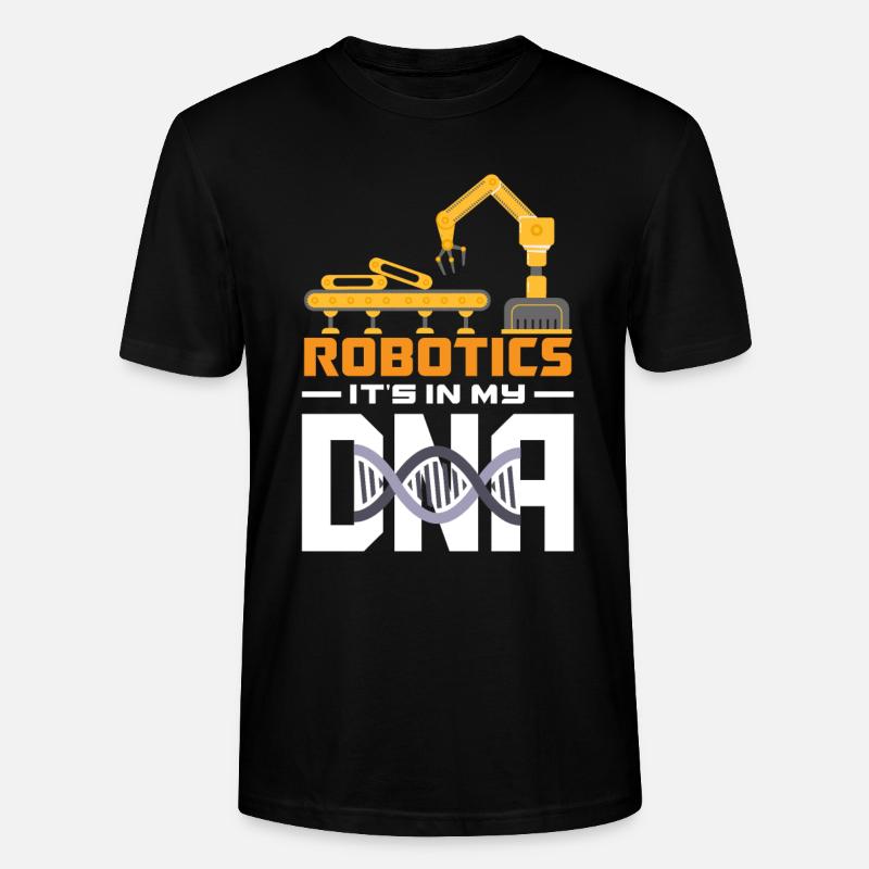 Robotics Robot Programmer - Stanley/Stella CRAFTER Unisex Organic T-Shirt - black