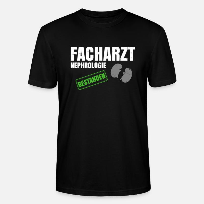 Facharzt Nephrologie - Stanley/Stella Unisex Bio-T-Shirt CRAFTER - Schwarz