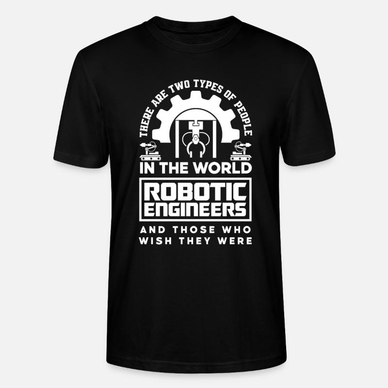 Robotics Robot Programmer - Stanley/Stella CRAFTER Unisex Organic T-Shirt - black