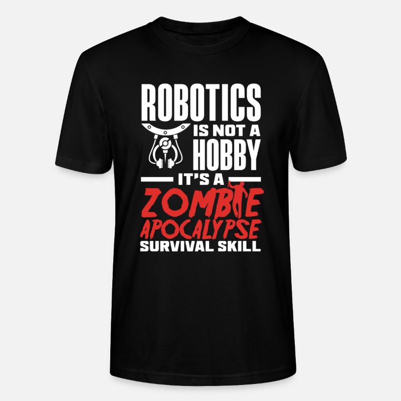 Robotics Robot Programmer - Stanley/Stella CRAFTER Unisex Organic T-Shirt - black