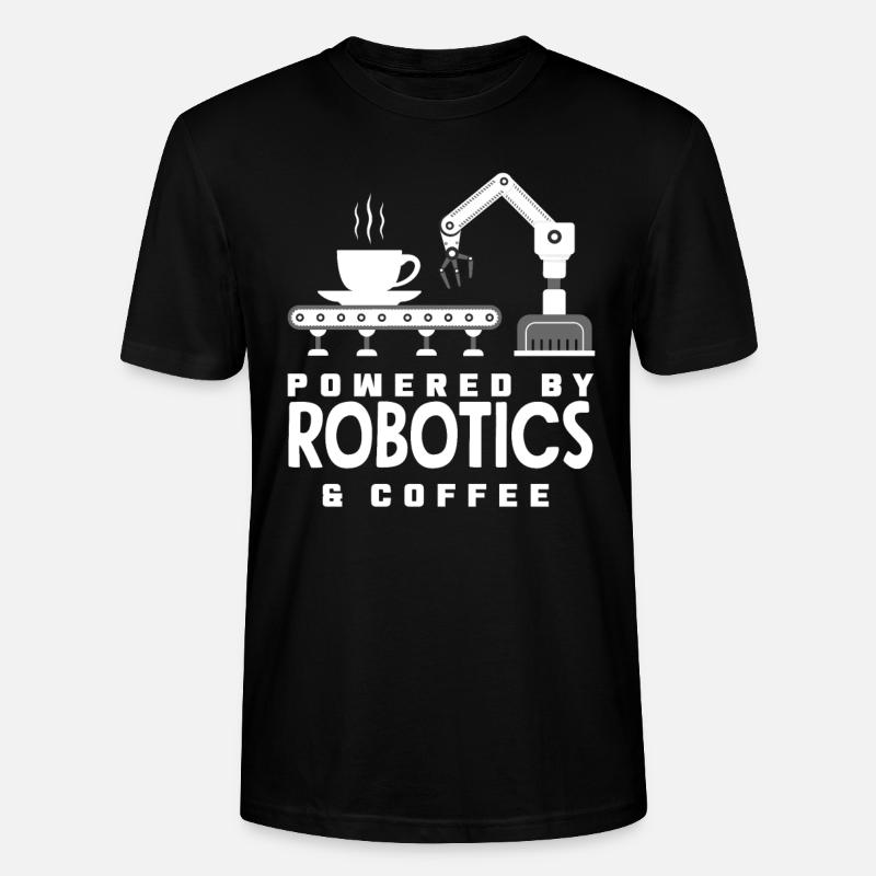 Programmeur de robots robotiques - T-shirt bio CRAFTER Stanley Stella Unisexe - noir