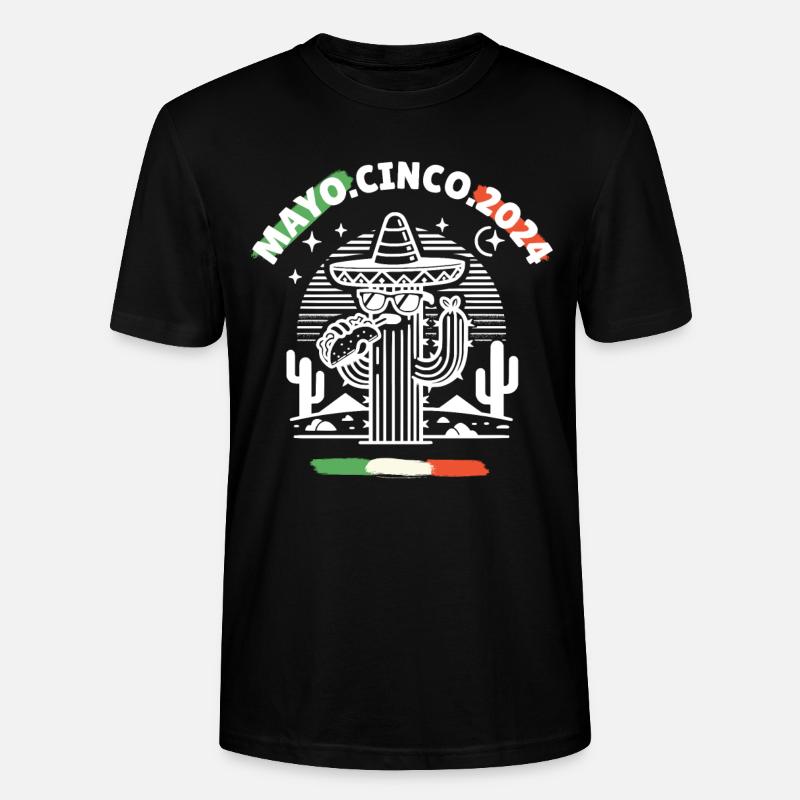 Cinco De Mayo 2024 - T-shirt bio CRAFTER Stanley Stella Unisexe - noir