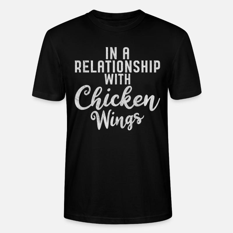 Cadeaux d’ailes de poulet - T-shirt bio CRAFTER Stanley Stella Unisexe - noir