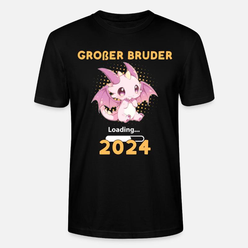Großer Bruder 2024 Loading - Stanley/Stella Unisex Bio-T-Shirt CRAFTER - Schwarz