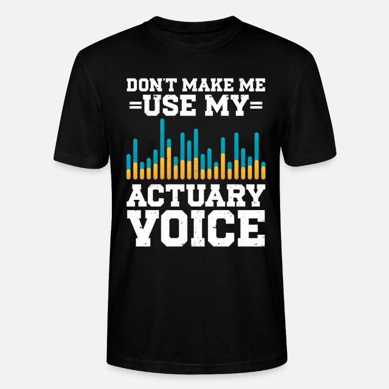 Aktuar Statistiker - Stanley/Stella Unisex Bio-T-Shirt CRAFTER - Schwarz