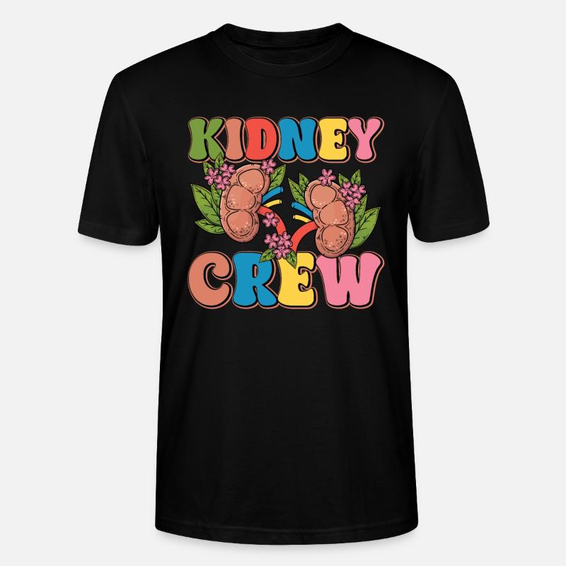 Dialyse-crew - Stanley/Stella Unisex Bio-T-Shirt CRAFTER - Schwarz