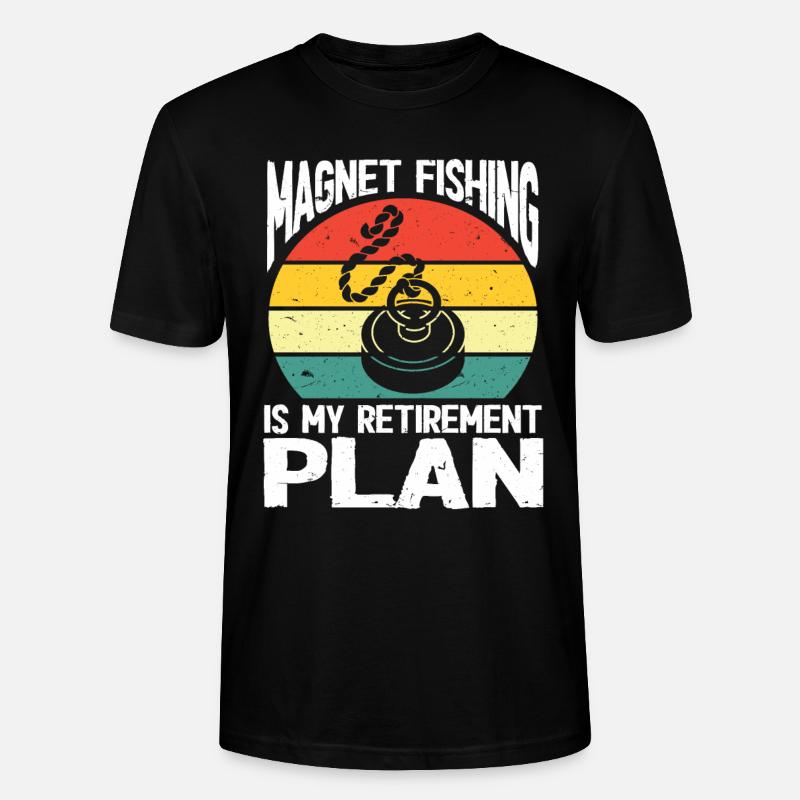 Pêche à l’aimant - T-shirt bio CRAFTER Stanley Stella Unisexe - noir