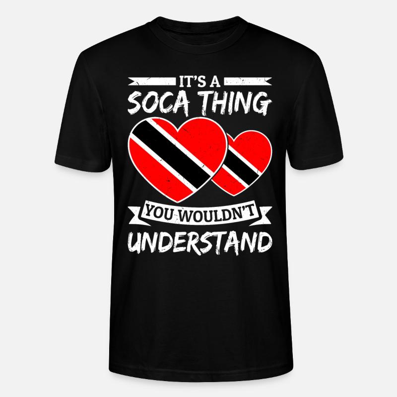 Soca Dance Trinité-et-Tobago - T-shirt bio CRAFTER Stanley Stella Unisexe - noir