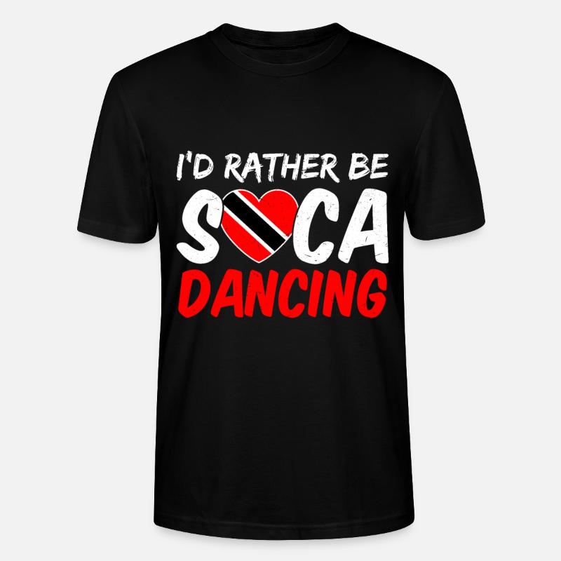 Soca Dance Trinité-et-Tobago - T-shirt bio CRAFTER Stanley Stella Unisexe - noir