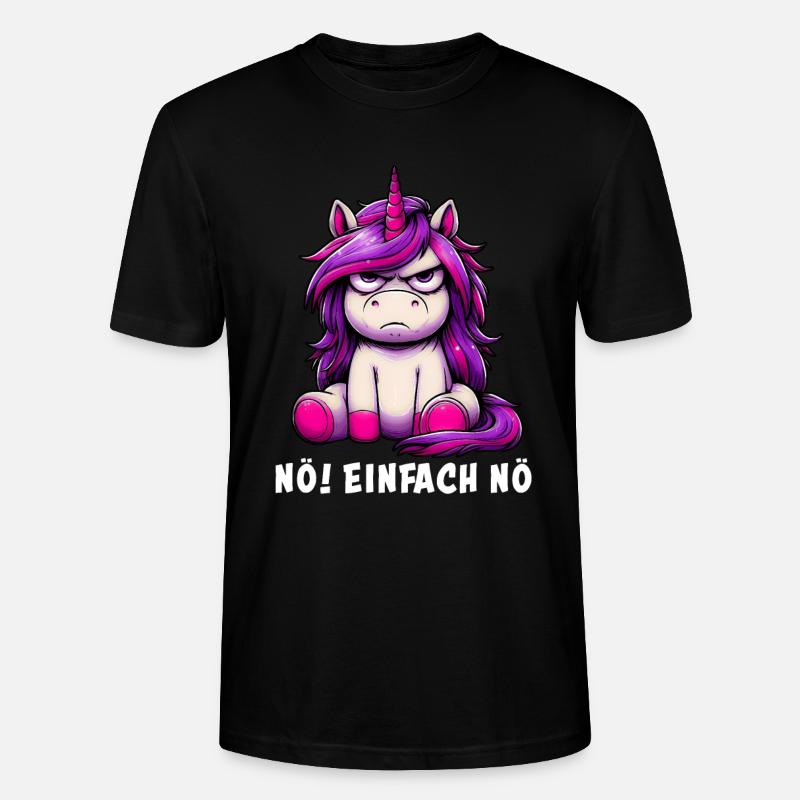 Non, juste Pas du tout - T-shirt bio CRAFTER Stanley Stella Unisexe - noir