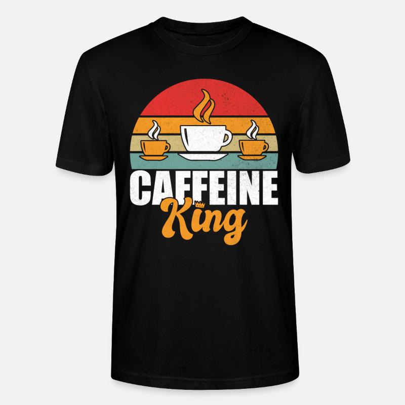 Coffee Gifts - Stanley/Stella Unisex Bio-T-Shirt CRAFTER - Schwarz