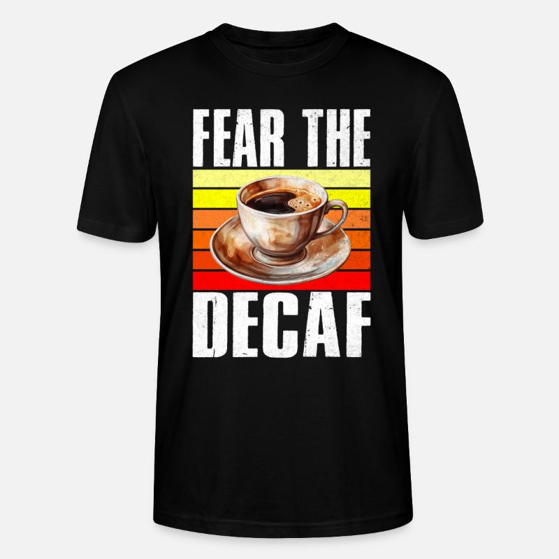 Cadeaux de café - T-shirt bio CRAFTER Stanley Stella Unisexe - noir