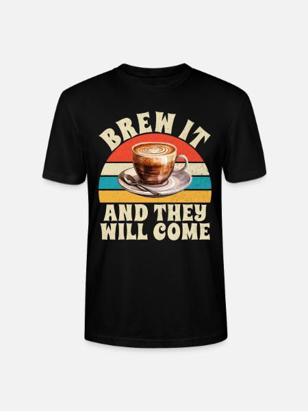 Cadeaux de café - T-shirt bio CRAFTER Stanley Stella Unisexe - noir