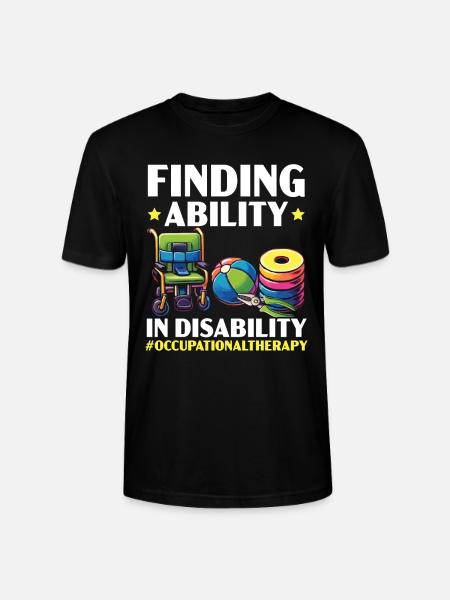 Occupational Therapist Occupational Therapy - Stanley/Stella CRAFTER Unisex Organic T-Shirt - black